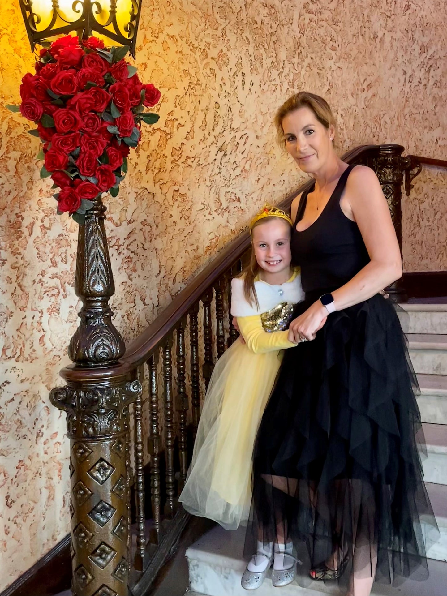 Women's ruffle tulle skirt